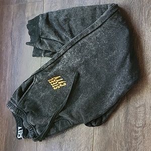 Steel City Acid Wash Joggers Size XS